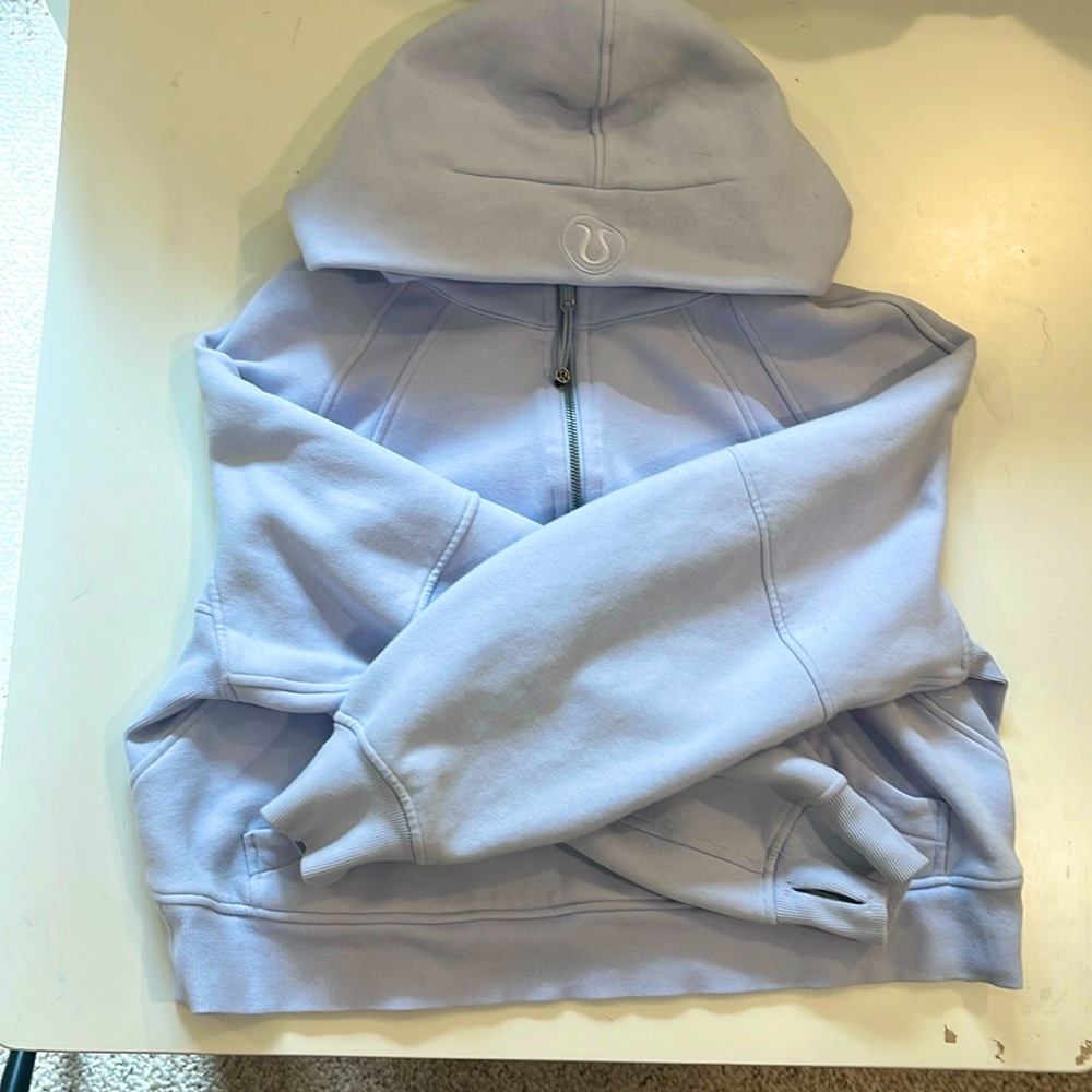 Lululemon Blueberry Bliss Scuba Half-Zip